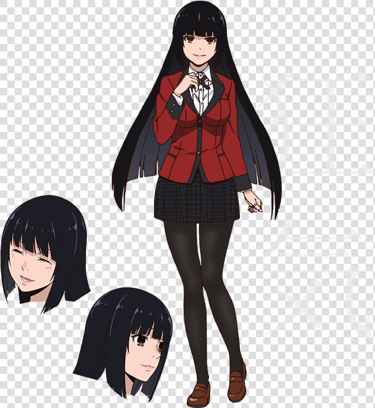 Animevice Wiki   Jabami Yumeko Character Design  HD Png DownloadTransparent PNG
