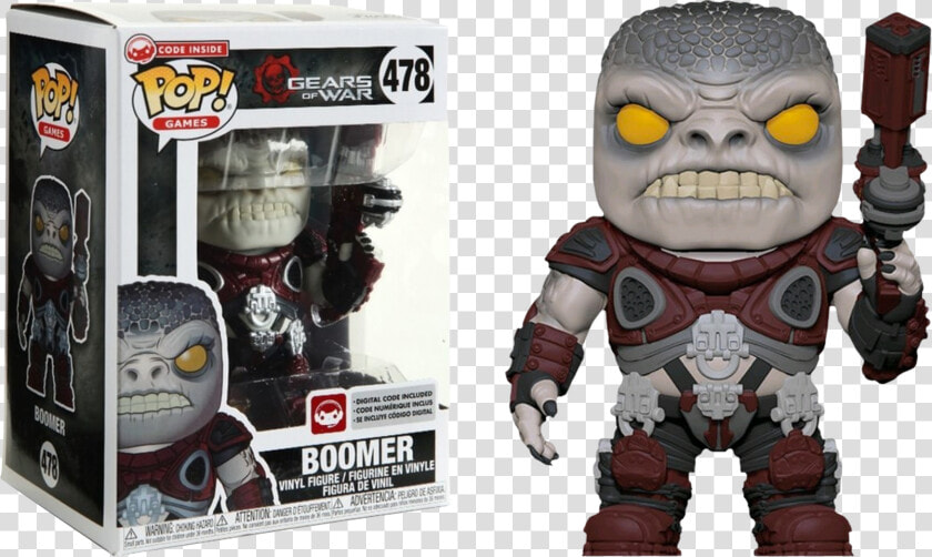 Gears Of War Boomer Pop Figures  HD Png DownloadTransparent PNG