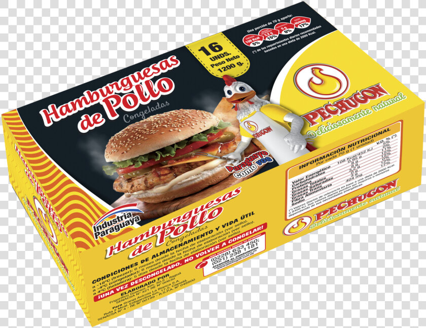 Hamburguesa De Pollo Pechugon  HD Png DownloadTransparent PNG