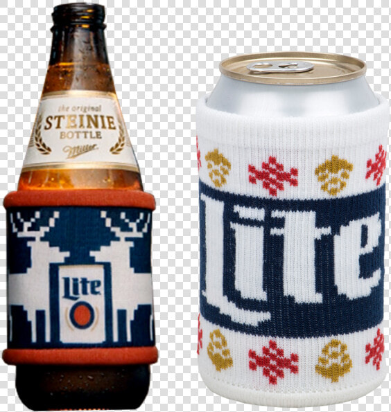 Miller Lite Ugly Sweater Koozie  HD Png DownloadTransparent PNG