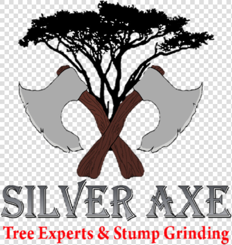 Silver Axe Tree Experts Logo   Tree  HD Png DownloadTransparent PNG