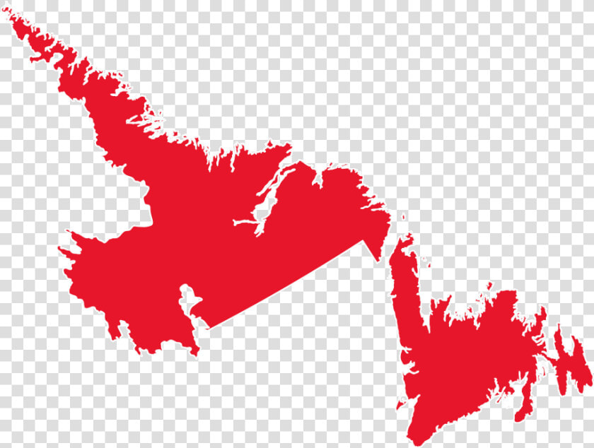 Newfoundland And Laborador   Outline Of Newfoundland And Labrador  HD Png DownloadTransparent PNG