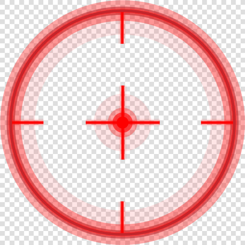 Crosshair   Circle   Red Crosshair Png  Transparent PngTransparent PNG