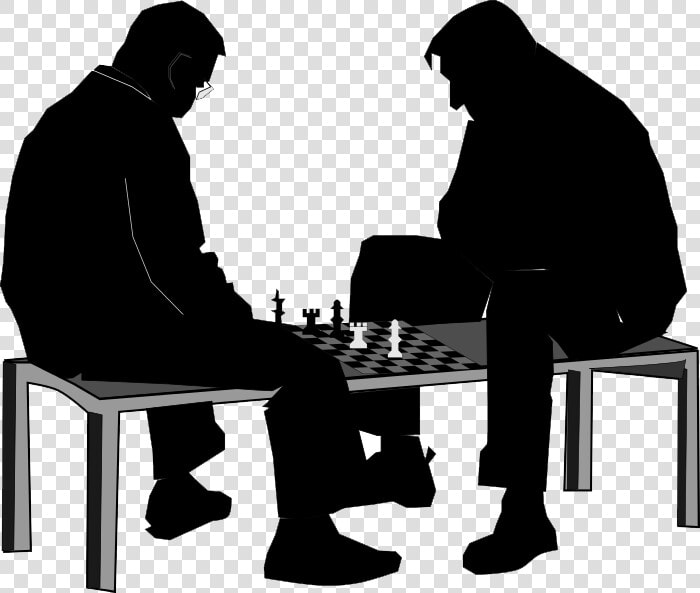 Chess Png Clipart   Playing Chess Silhouette Png  Transparent PngTransparent PNG