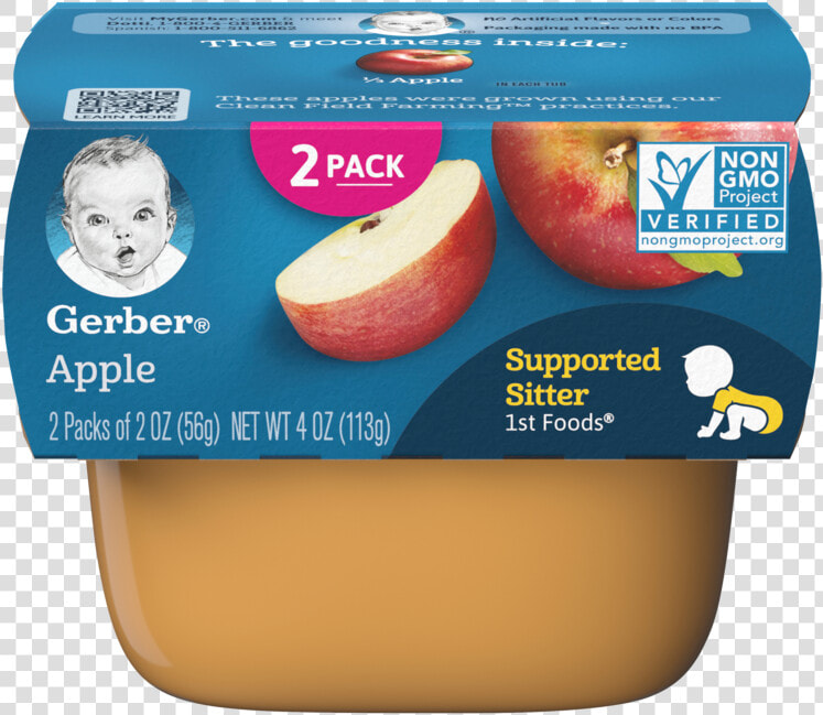 1st Foods Apple   Gerber 1st Foods  HD Png DownloadTransparent PNG