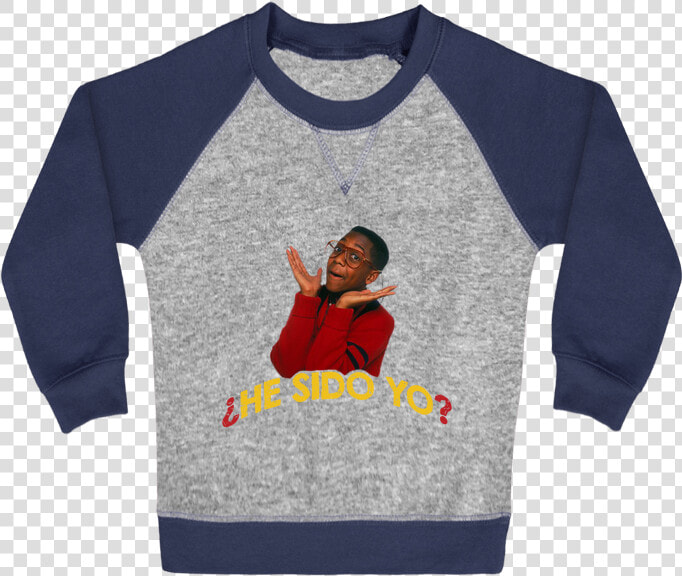 Sweat Shirt Bébé Col Rond Manches Raglan Contrastées   Sleeve  HD Png DownloadTransparent PNG