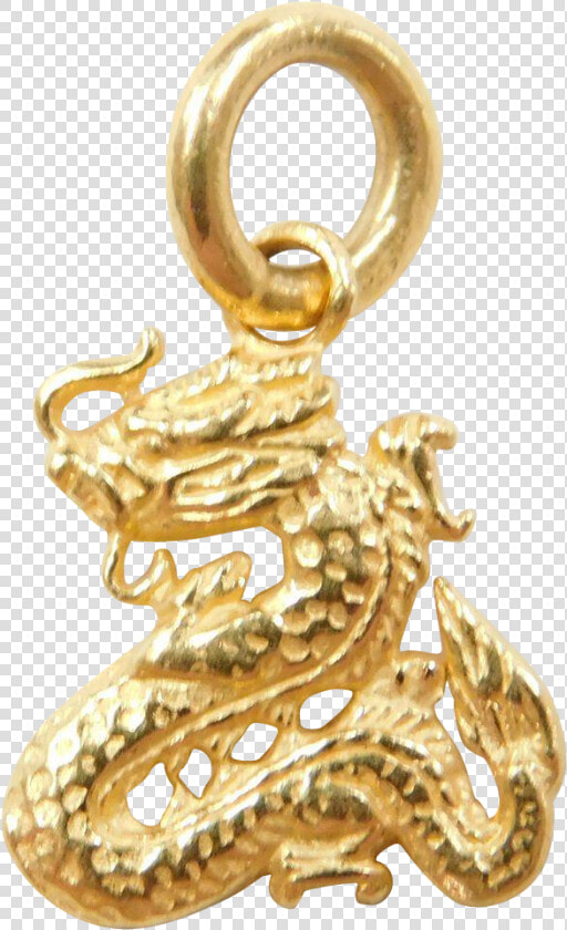 Vintage 22k Gold Dragon Charm Found At Www  HD Png DownloadTransparent PNG