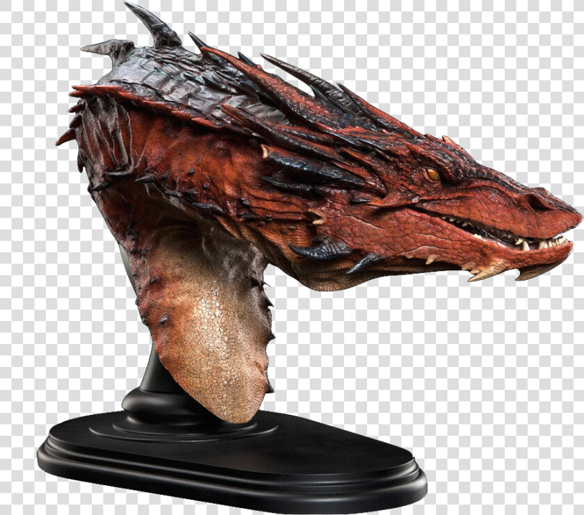 Weta Smaug Bust Toyslife   Smaug Sculpture  HD Png DownloadTransparent PNG