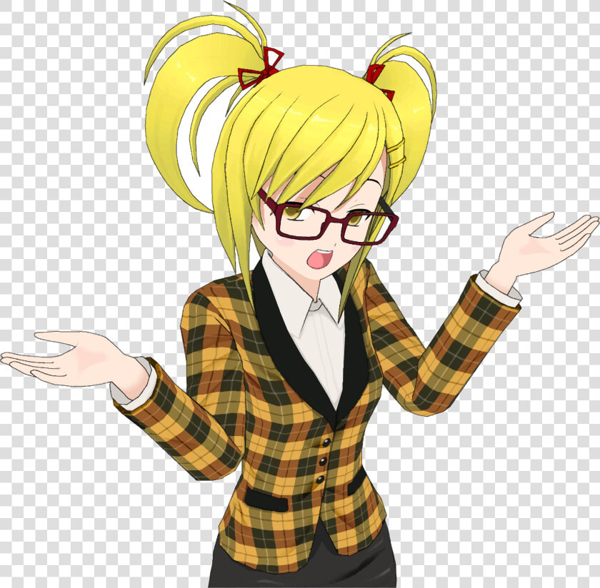Cartoon Girl Blonde Anime Girl Vector Clipart Image   Anime Girls Clip Art  HD Png DownloadTransparent PNG