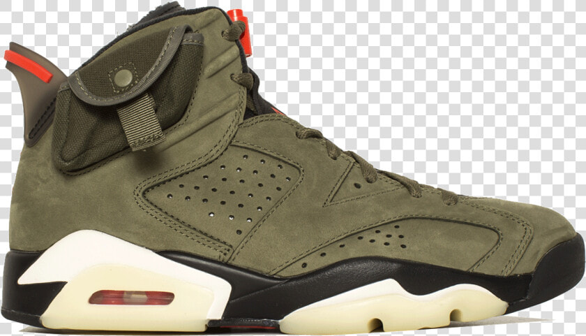 Travis Scott X Nike Air Jordan 6  HD Png DownloadTransparent PNG