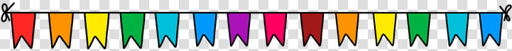 Bunting  Banner  Rainbow  Border  Celebration   Rainbow Banner  HD Png DownloadTransparent PNG