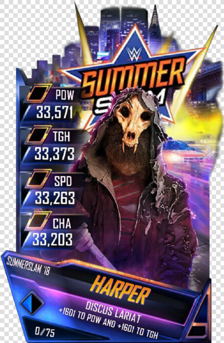 Wwe Supercard Summerslam 18 Cards  HD Png DownloadTransparent PNG