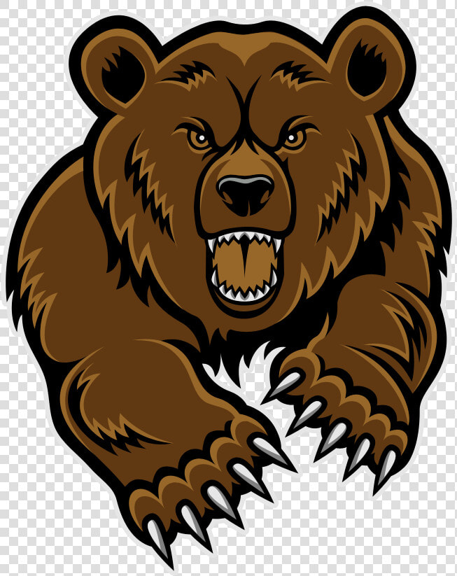 Angry Bear Png Clipart   Grizzly Bear Clipart  Transparent PngTransparent PNG