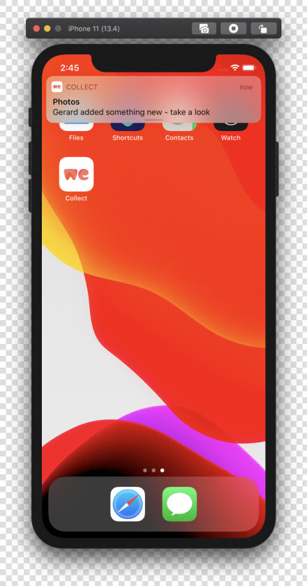 Testing Push Notifications On The Ios Simulator   Ios Push Notification Simulator  HD Png DownloadTransparent PNG
