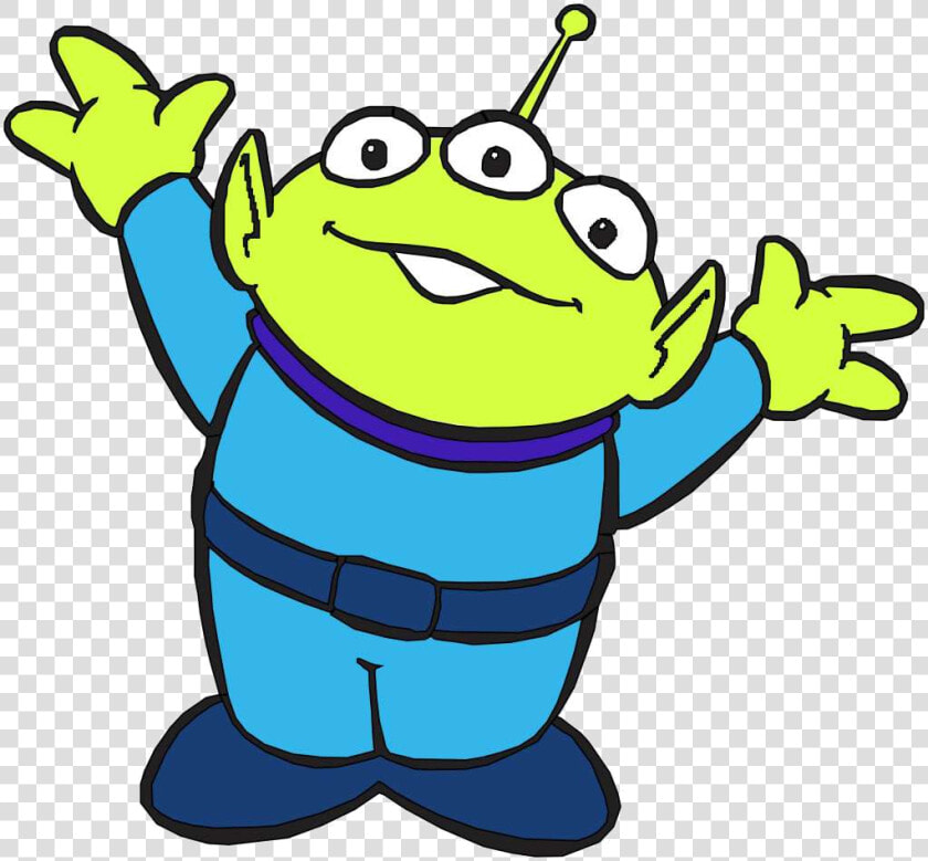 Alien Toy Story Clipart Transparent Png   Alien Toy Story Dessin  Png DownloadTransparent PNG