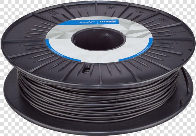 Black Colored Flexible Filament   Innofil 3d Filament Pla Compound  HD Png DownloadTransparent PNG