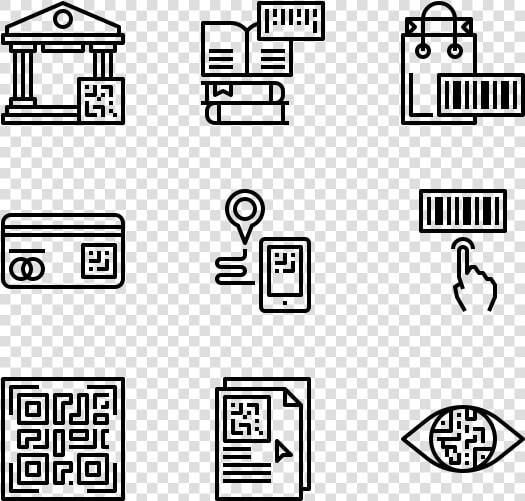 Barcode And Qr Code   Library Vector Icon  HD Png DownloadTransparent PNG