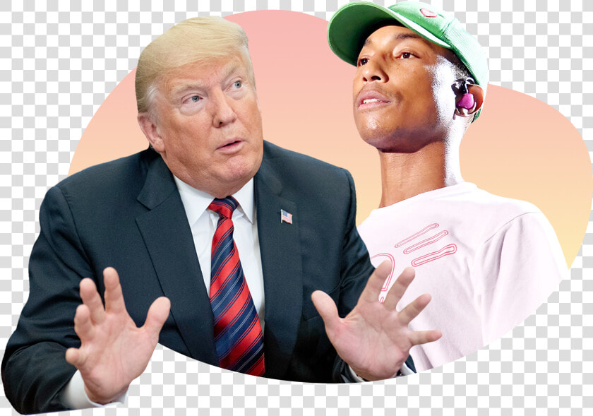Pharrell Is The Latest Musician To Serve Donald Trump   Senior Citizen  HD Png DownloadTransparent PNG