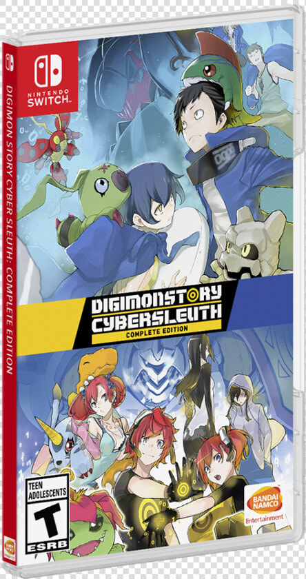 Digimon Story Cyber Sleuth Nintendo Switch  HD Png DownloadTransparent PNG