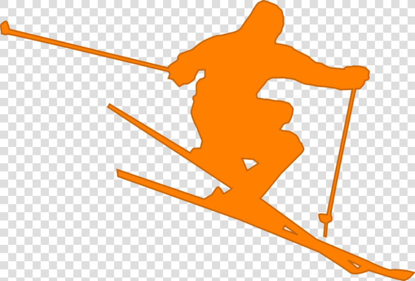 Skier Clip Art Red  HD Png DownloadTransparent PNG