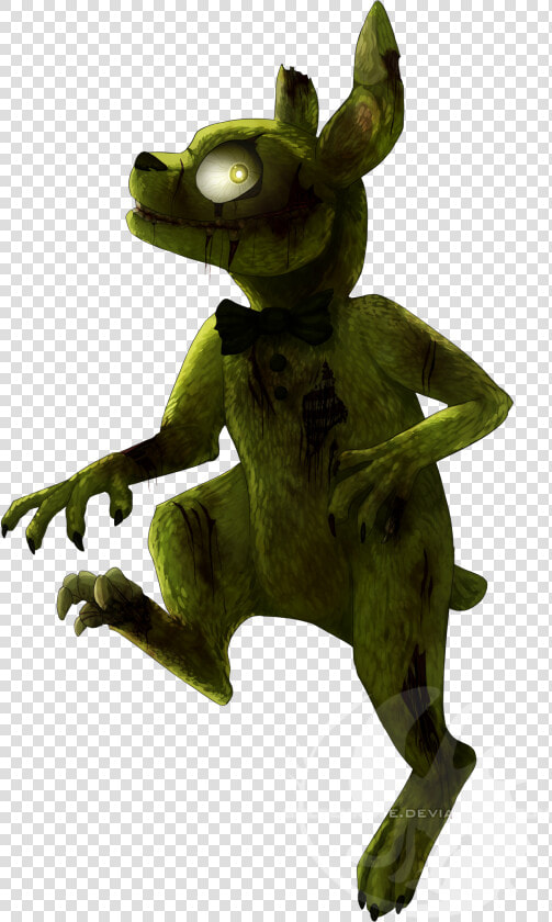Springtrap The Rotten Bunny   Rotten G Freddy  HD Png DownloadTransparent PNG