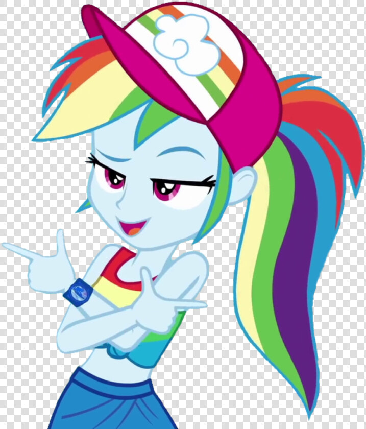 My Little Pony Equestria Girls Spring Breakdown Rainbow  HD Png DownloadTransparent PNG