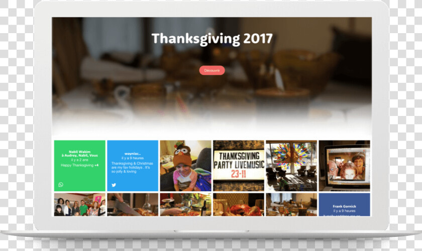 Collect And Share Your Favorite Thanksgiving Memories   Online Advertising  HD Png DownloadTransparent PNG