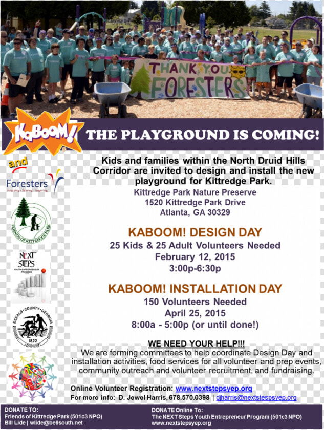 Kaboom Playground Installation   Kittredge Park   Png   Dekalb County  Georgia  Transparent PngTransparent PNG