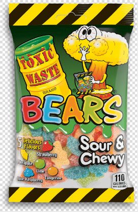 Toxic Waste Sour Bears  HD Png DownloadTransparent PNG