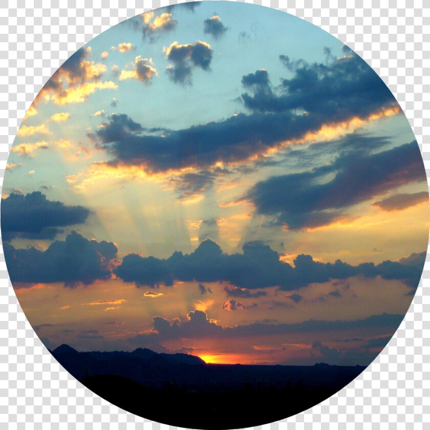 Clip Royalty Free Sunset Transparent Circle   Circle Picture Of Sunset  HD Png DownloadTransparent PNG
