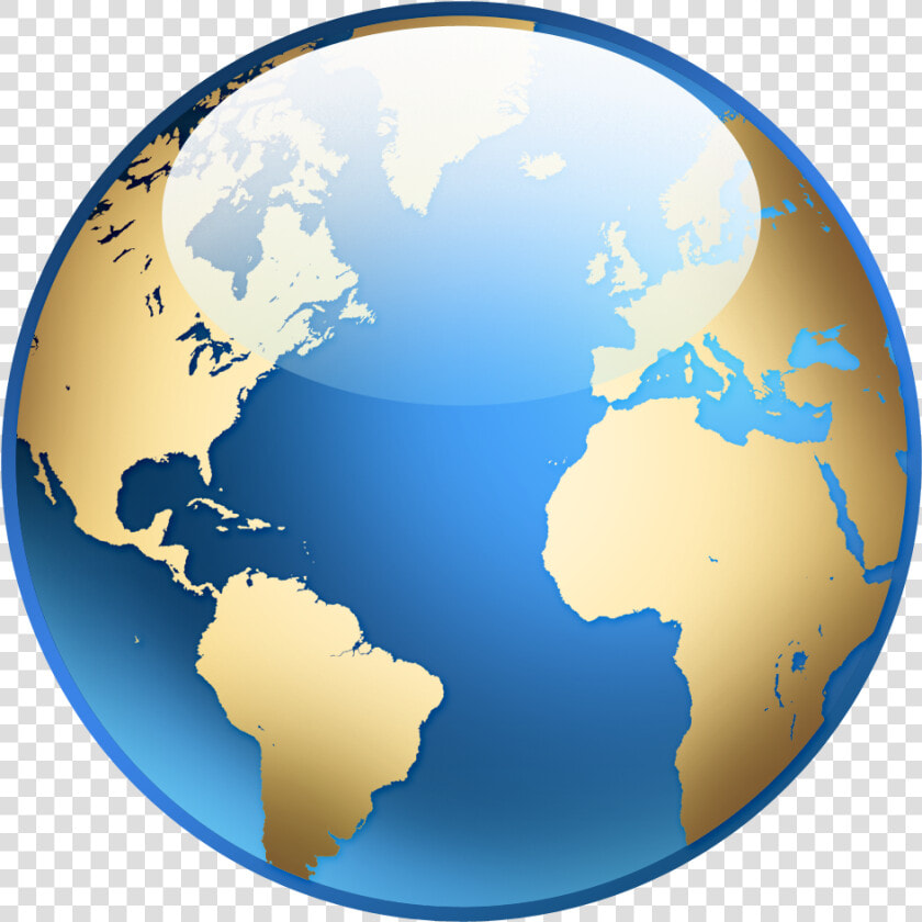 Now You Can Download Globe Icon Png   Silver And Blue Globe  Transparent PngTransparent PNG