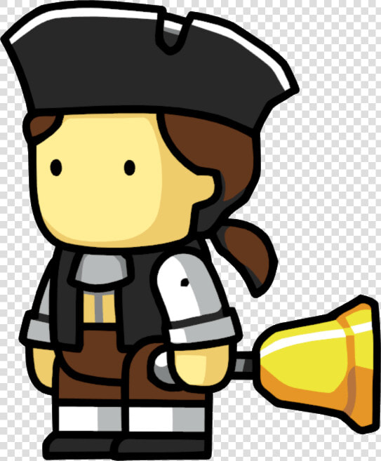 Scribblenauts Town Crier With Bell   Town Crier Bell Clipart  HD Png DownloadTransparent PNG