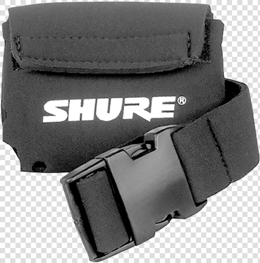 Shure Wa570a Belt Pouch For Wireless Bodypack Transmitters   Shure Wireless Belt Pack  HD Png DownloadTransparent PNG