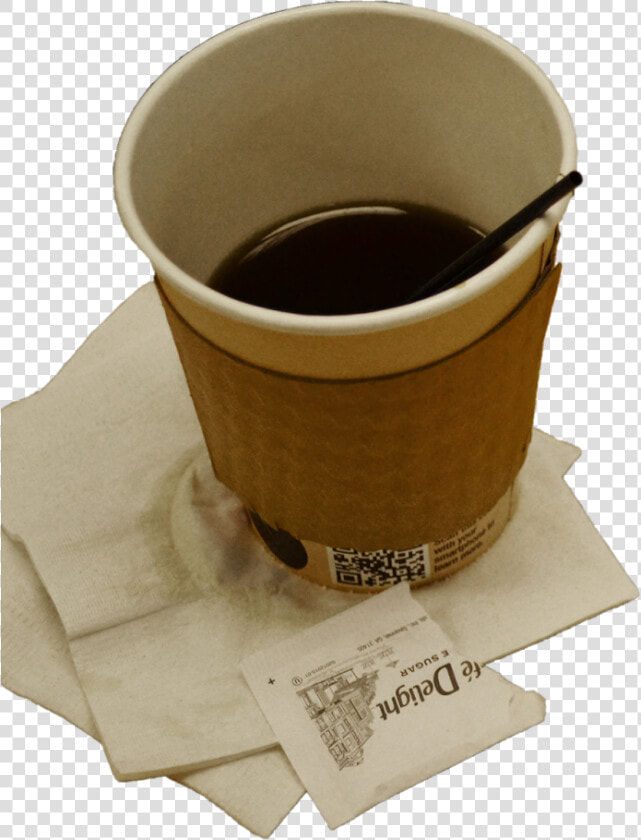 I Added The Sugar Packet And Authentic Coffee Stains   Cup  HD Png DownloadTransparent PNG