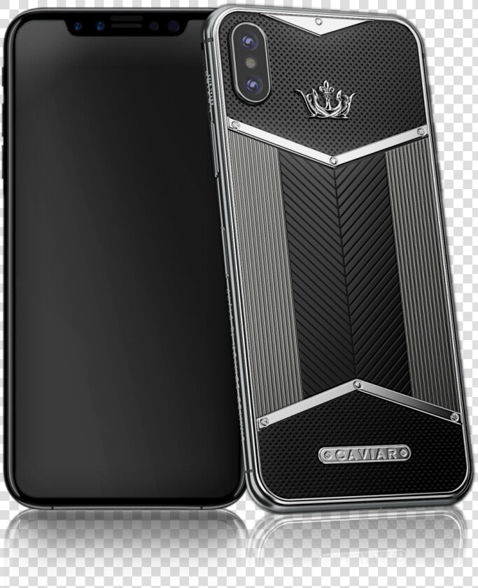 Caviar Iphone X Edition Black White   Iphone X Caviar Case  HD Png DownloadTransparent PNG