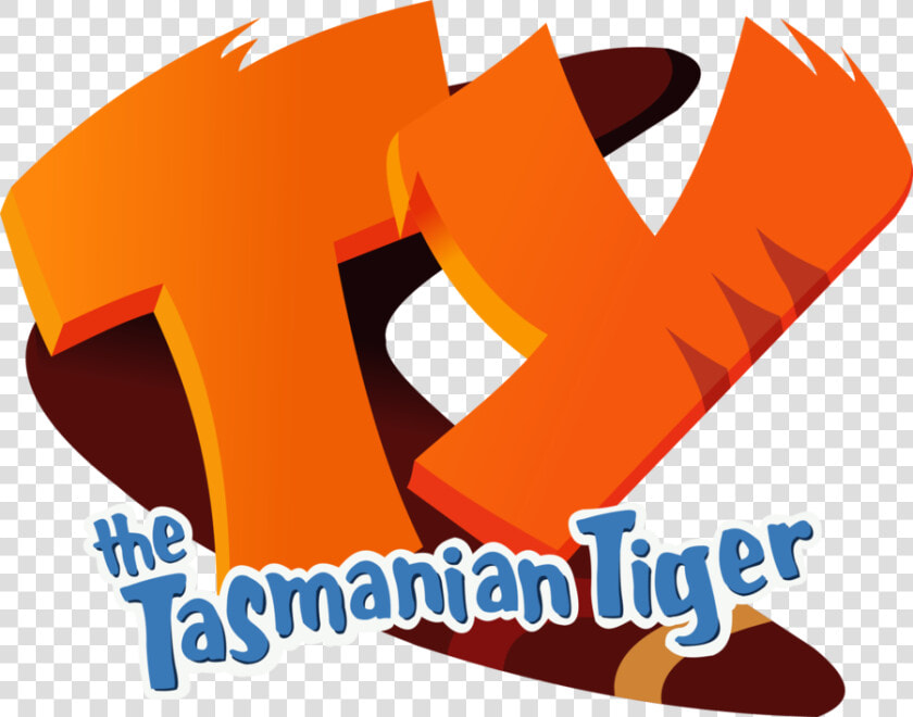 Ty The Tasmanian Tiger   Ty Tasmanian Tiger Logo  HD Png DownloadTransparent PNG