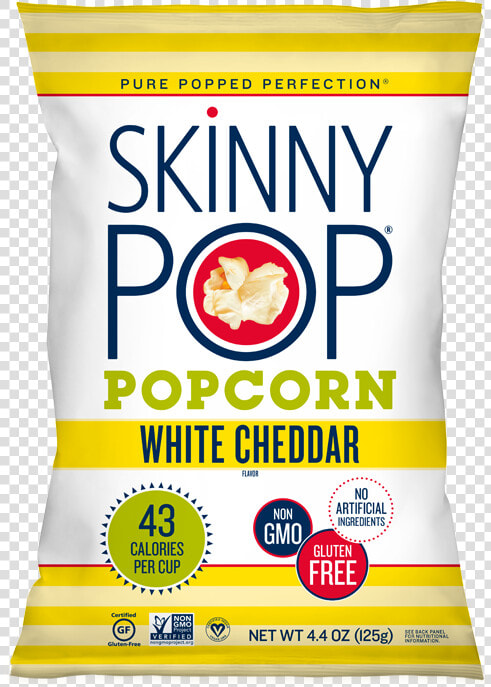 Skinnypop White Cheddar   Skinnypop White Cheddar Popcorn  HD Png DownloadTransparent PNG