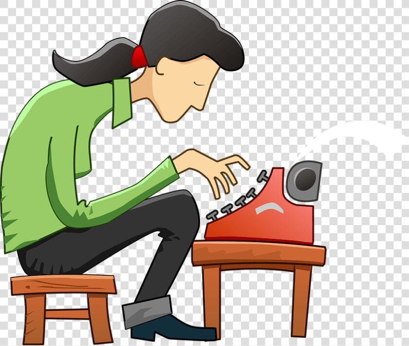 Thank You Emails   Typewriter Cartoon  HD Png DownloadTransparent PNG