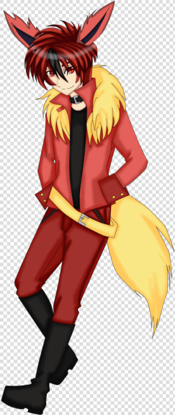 Haunter Drawing Humanoid   Flareon Boy  HD Png DownloadTransparent PNG