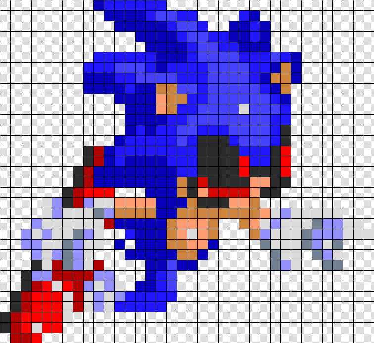 Sonic Exe I Came To You Perler Bead Pattern   Bead   Sonic Exe Mania Sprite Sheet  HD Png DownloadTransparent PNG