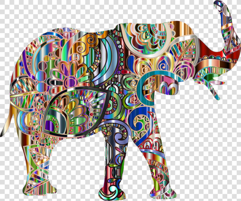 Visual Arts wildlife art   Decorative Elephant Png  Transparent PngTransparent PNG