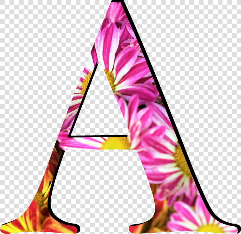 Flower Pattern Letters A  HD Png DownloadTransparent PNG
