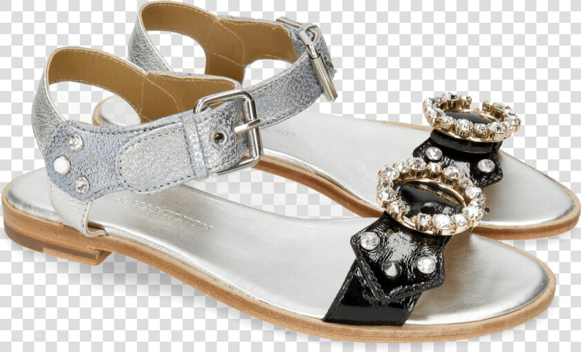 Sandals Sandra 36 Patent Oriental Grafi Silver   Melvin E Hamilton Sandra 36  HD Png DownloadTransparent PNG