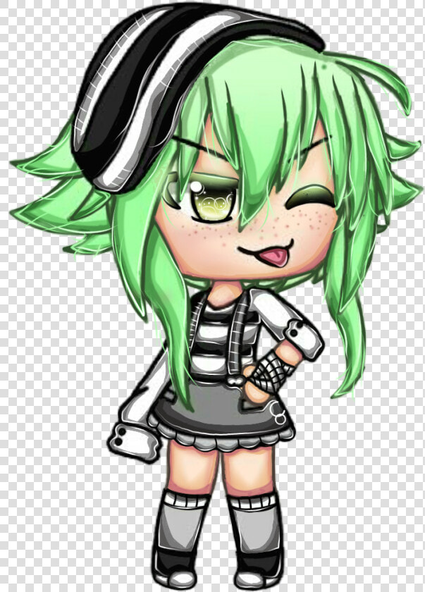 Oc Owner   Gacha Edits Green  HD Png DownloadTransparent PNG