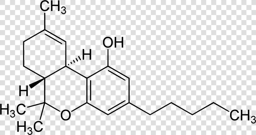 Thc Molecule   Thc Molecular Structure  HD Png DownloadTransparent PNG