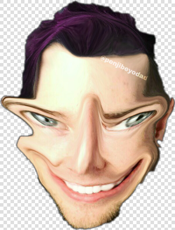 Dantdm Meme Warped British Purple Ugly Sticker Png   Ugly Dantdm  Transparent PngTransparent PNG