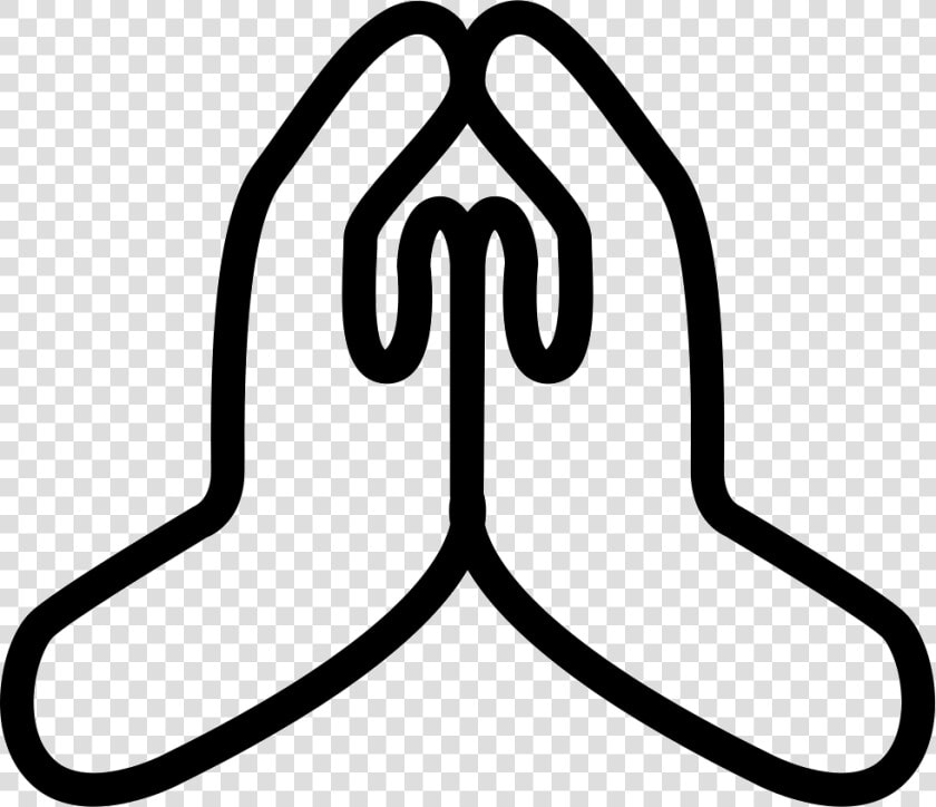 Prayer Hollow  conversion    Thank You Hand Vector  HD Png DownloadTransparent PNG