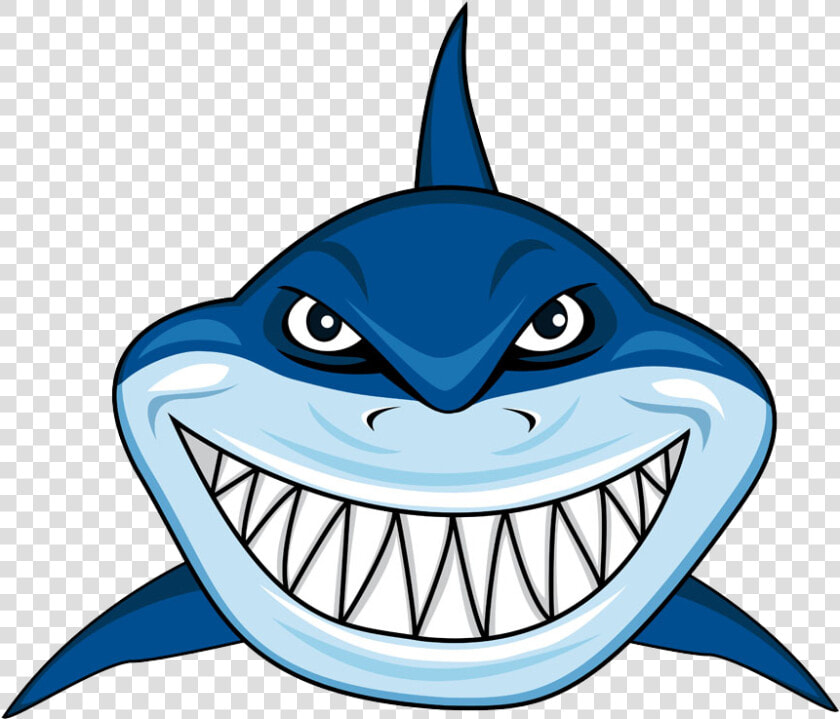 Clip Art Cartoon Great White Sharks   Shark Clip Art  HD Png DownloadTransparent PNG