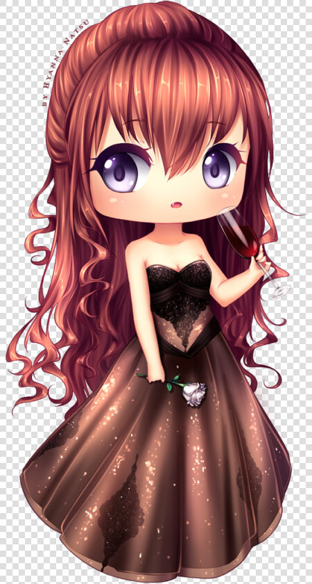 Long Hair Chibi Girl   Png Download   Long Hair Chibi Girl  Transparent PngTransparent PNG