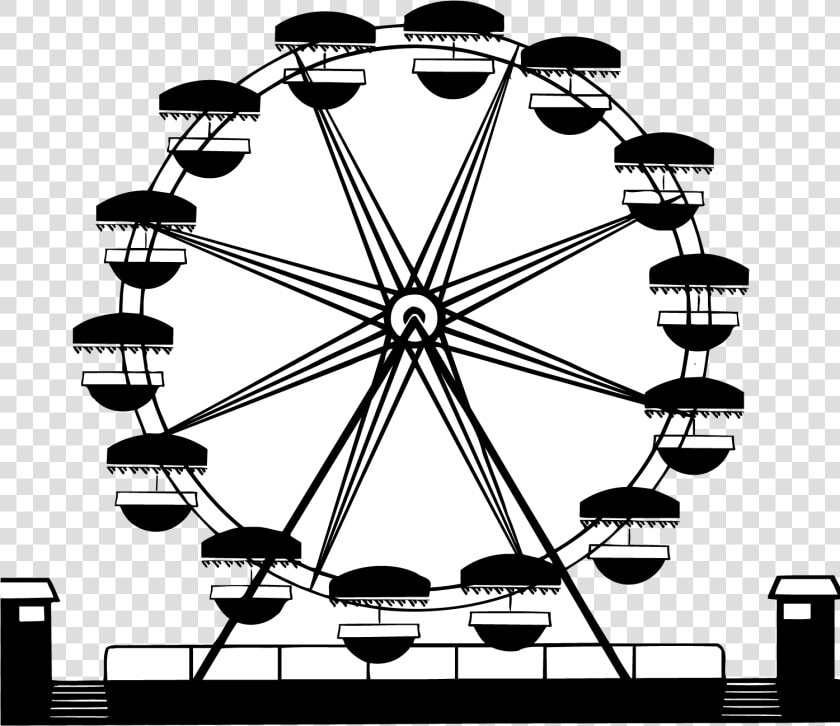 Car Ferris Wheel Wagon Clip Art  HD Png DownloadTransparent PNG